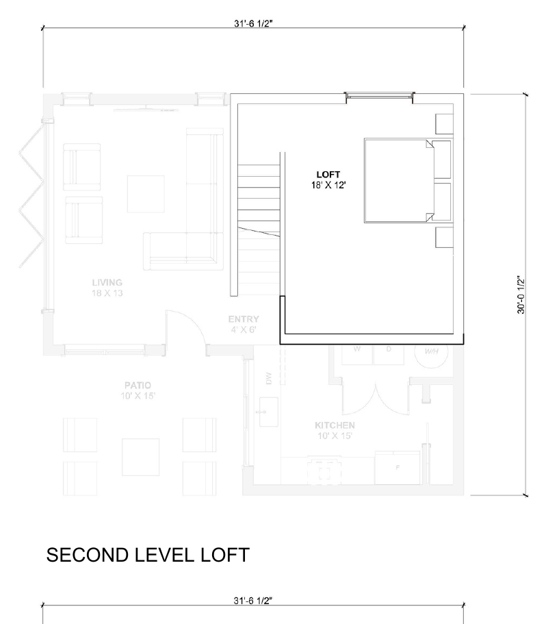 Alder Loft - Second Level Loft