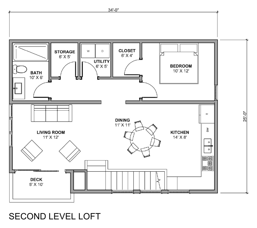 Lantern Studio - Second Level Loft