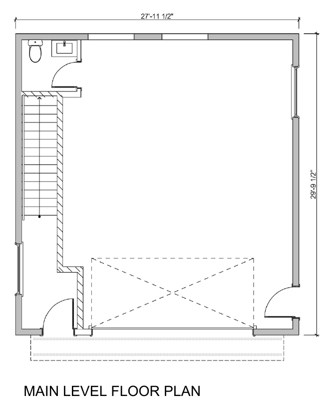 Meadow Annex - Main Level Floor Plan